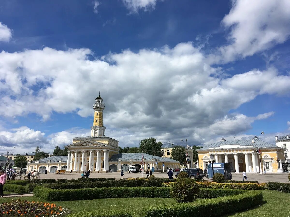 Площадь костромы фото Кемпинги в Костромской области 2024