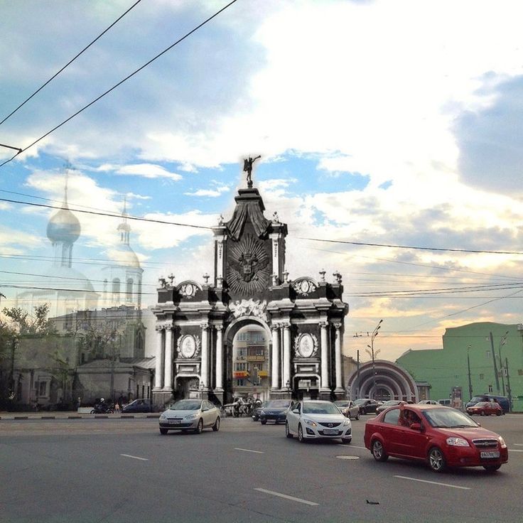 Площадь красных ворот фото Épinglé par Ник sur Москва