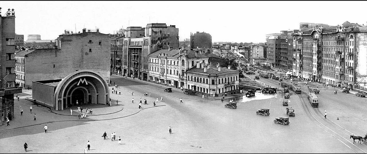 Площадь красных ворот фото Москва 1930-х Старые фотографии, Старые фото, Москва