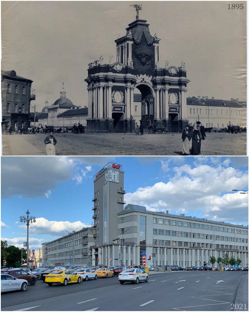 Площадь красных ворот фото Москва было/стало. Красные ворота. - ЯПлакалъ