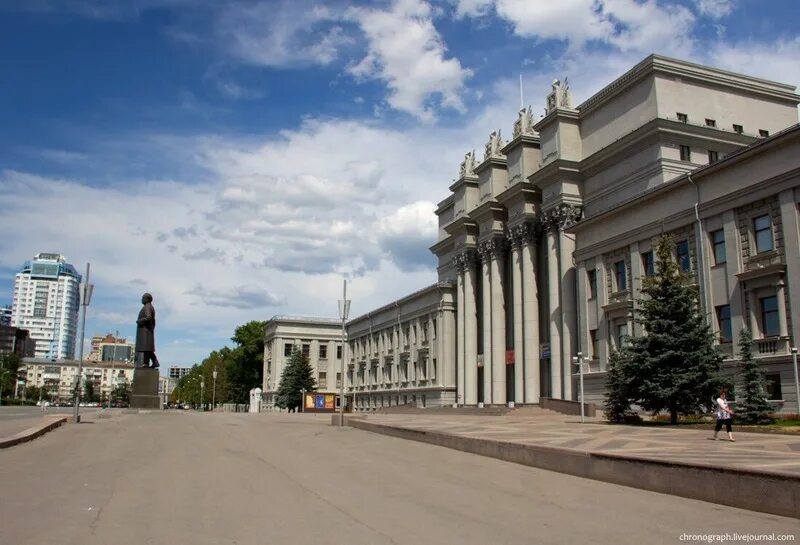 Площадь куйбышева самара фото Площади Самары IZI Travel