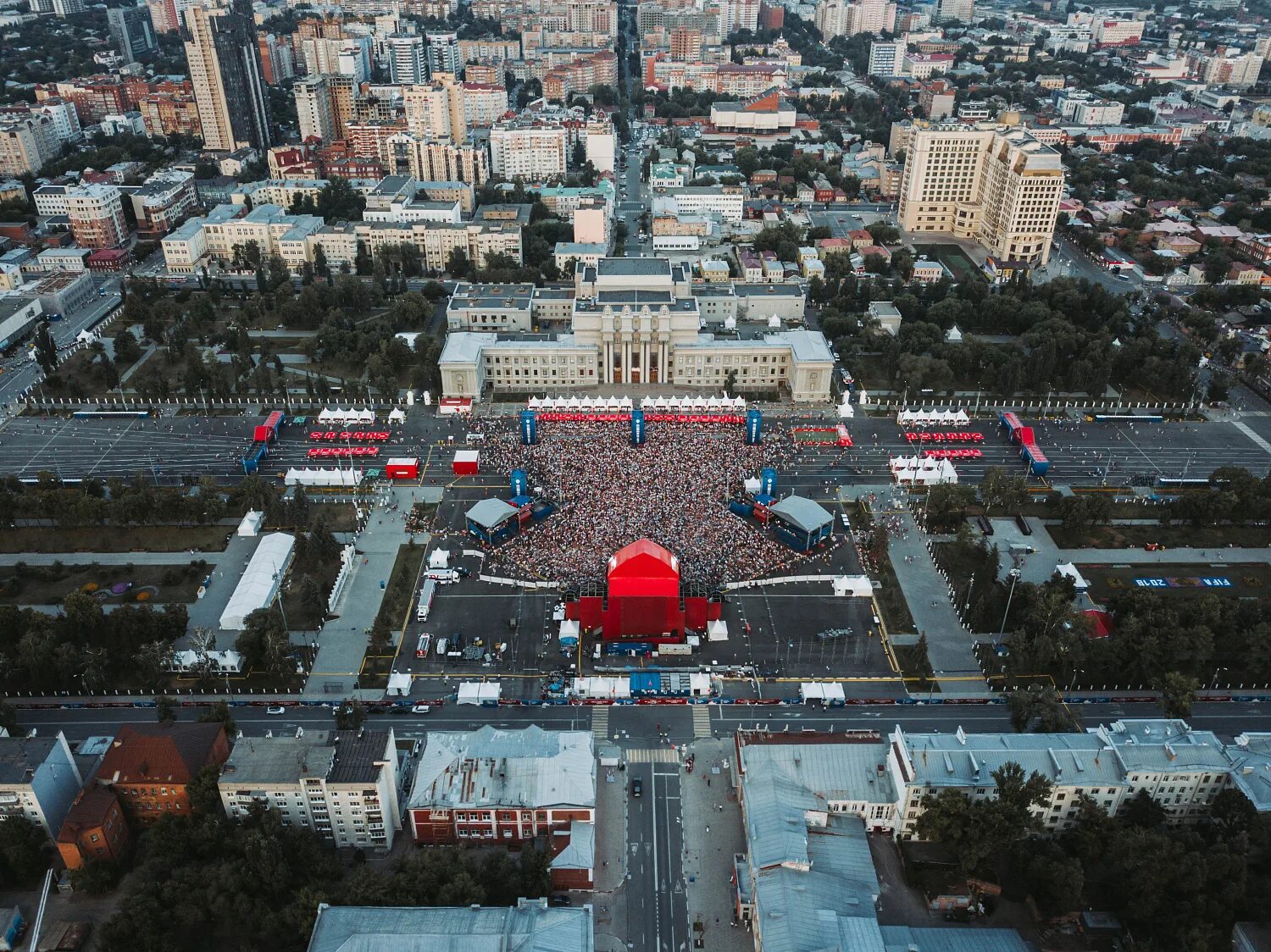 Площадь куйбышева самара фото Площадь имени В.В. Куйбышева (ранее Николаевская, Соборная)