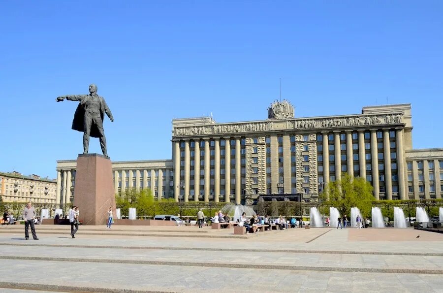 Площадь ленина 1 фото Московский проспект