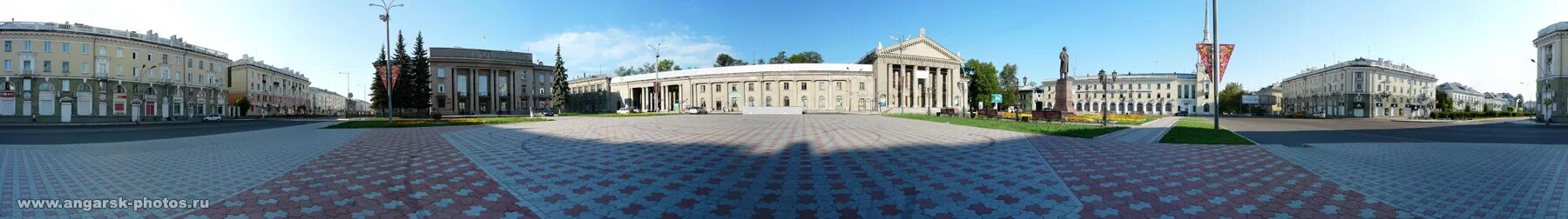Площадь ленина ангарск фото Фотографии Ангарска " Панорамы Ангарска