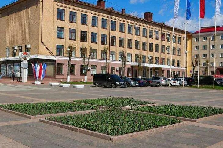 Площадь ленина брянск фото Вандалы вытоптали клумбу с тюльпанами в Брянске на площади Ленина Брянские новос
