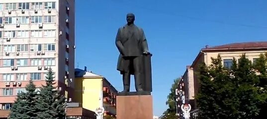 Площадь ленина брянск фото Ленин брянск