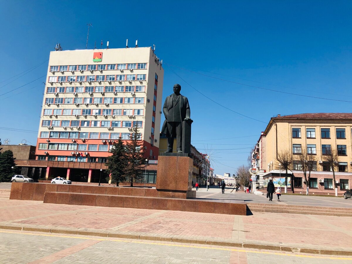 Площадь ленина брянск фото Брянск. Площадь Партизан - Площадь Ленина Странник Дзен