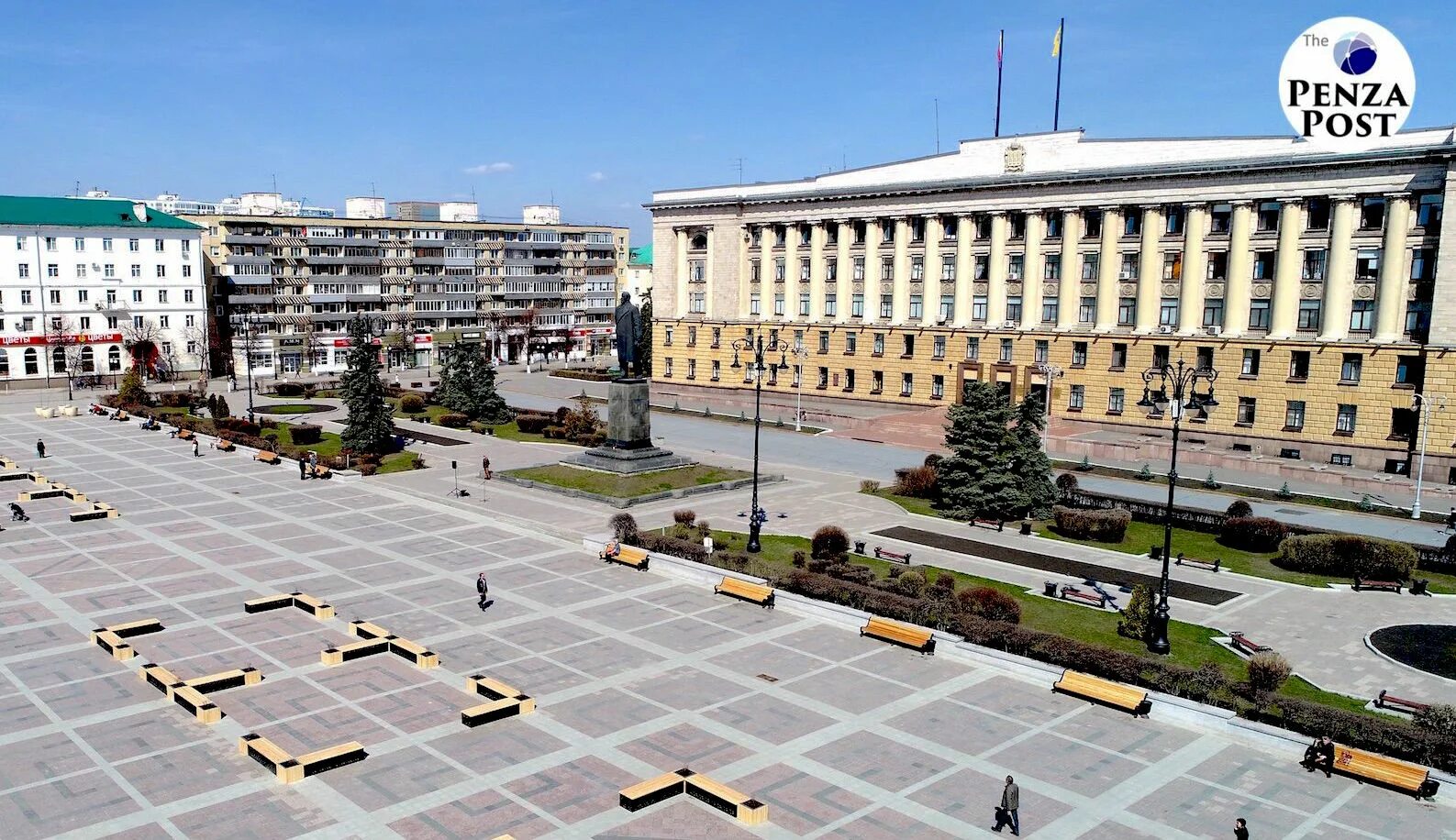 Площадь ленина фото В санаторно-курортных учреждениях Пензенской области отдохнули более 20 тысяч че