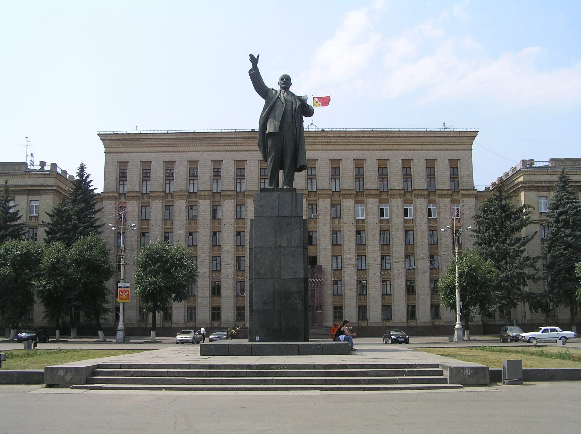 Площадь ленина фото Памятник площадь