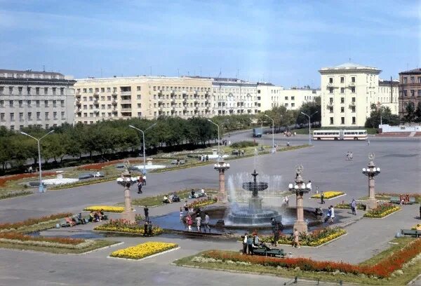 Площадь ленина хабаровск фото Хабаровск, площадь Ленина. Фото Терентьев, 1972 год... 2021 Вернёмся в СССР ВКон