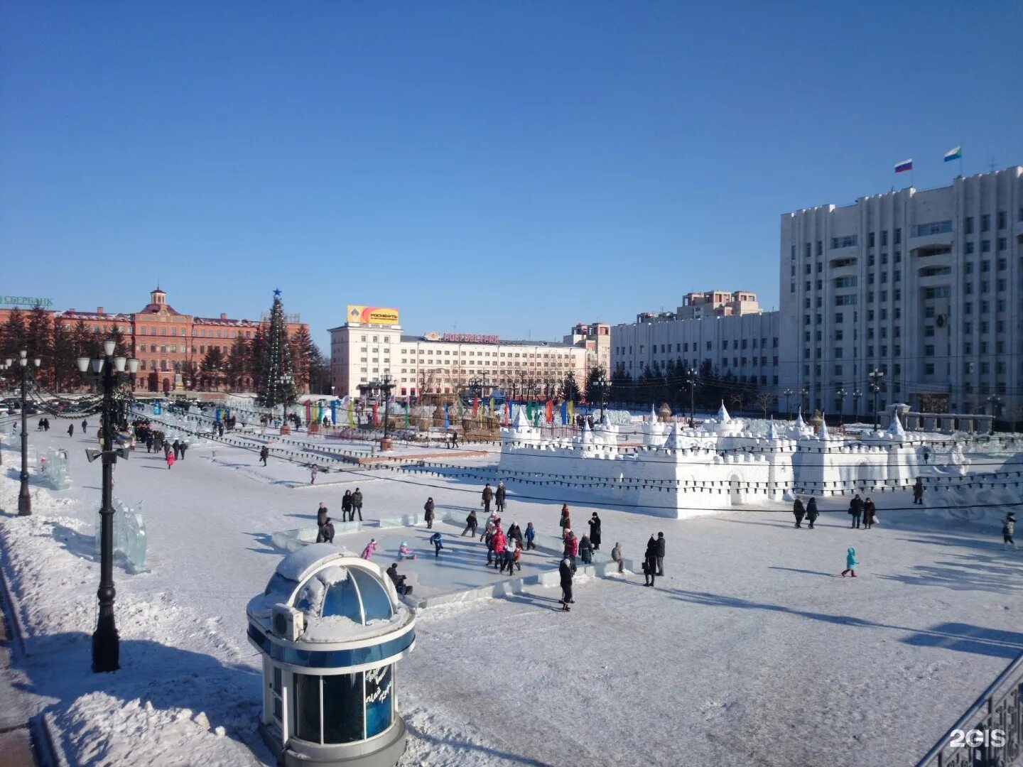 Площадь ленина хабаровск фото Хабаровск, Площадь Ленина - 2ГИС