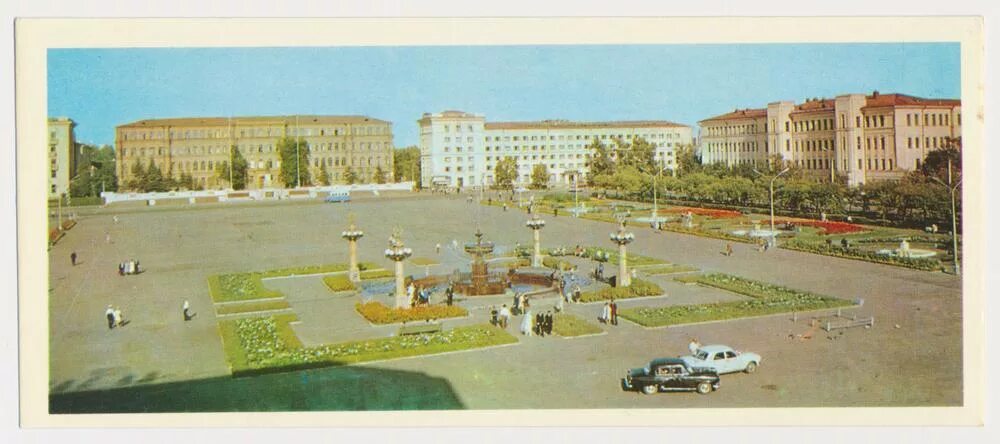 Площадь ленина хабаровск фото Набор открыток "По Амуру"