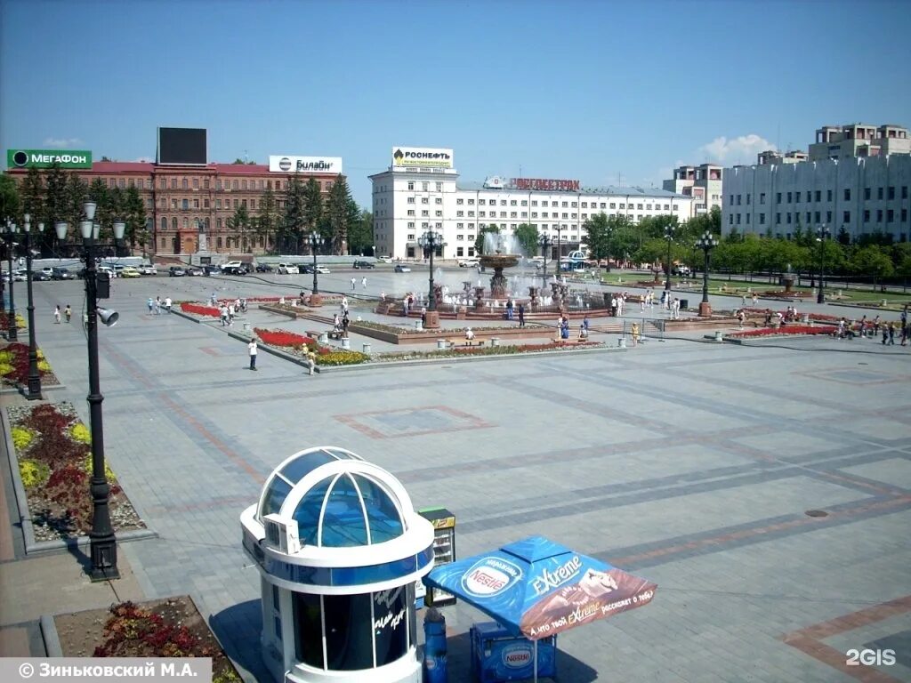 Площадь ленина хабаровск фото Ленина хабаровск