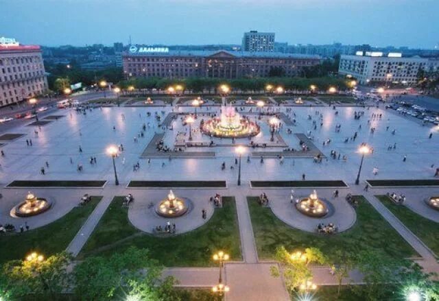 Площадь ленина хабаровск фото Хабаровск стал городом военной славы России