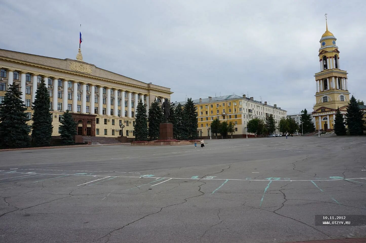 Площадь ленина липецк фото Прогулка по Липецку - рассказ от 14.11.12