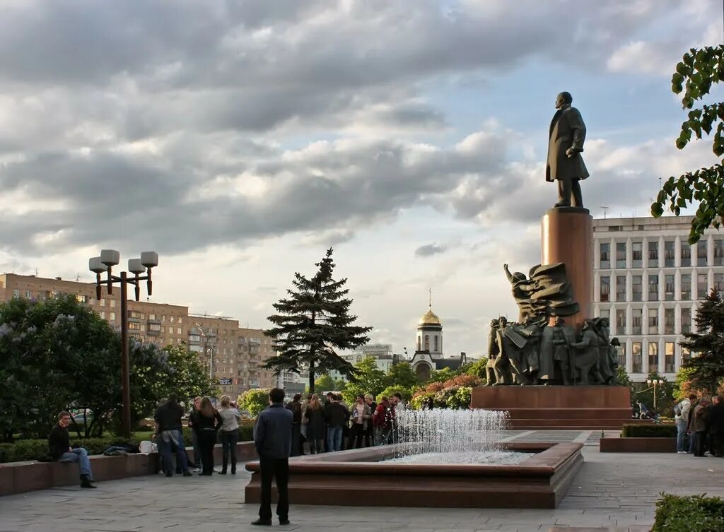 Площадь ленина москва фото Фото, Памятник В.И. Ленину на Калужской площади, Москва - фотографии на MsMap.ru