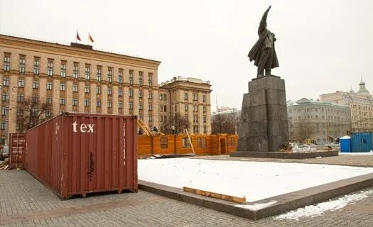 Площадь ленина москва фото За монтаж ёлки на площади Ленина поборются подрядчики из Москвы и Подмосковья