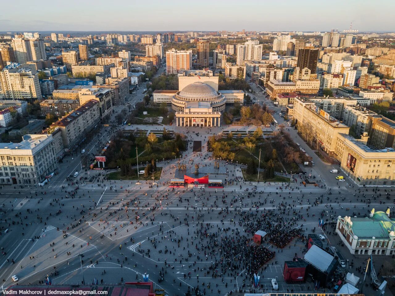 Площадь ленина новосибирск фото Яркое фотопутешествие над Новосибирском на дроне. Ридус