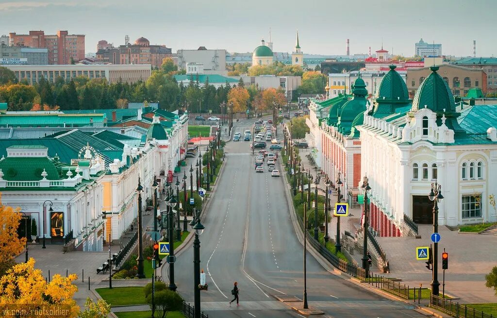 Площадь ленина омск фото Omsk city, Lenina street Siberia, Russia Alexey Golubev Flickr