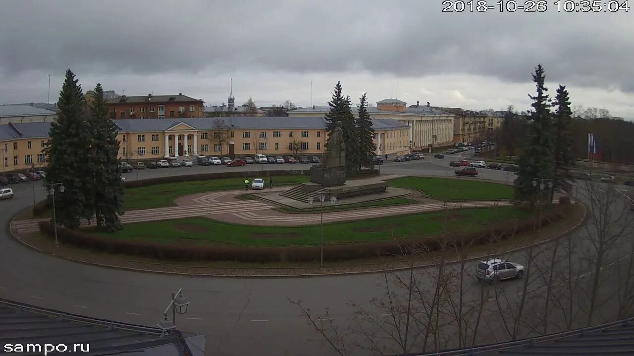 Площадь ленина петрозаводск фото "Припарковался" у памятника Ленину - YouTube