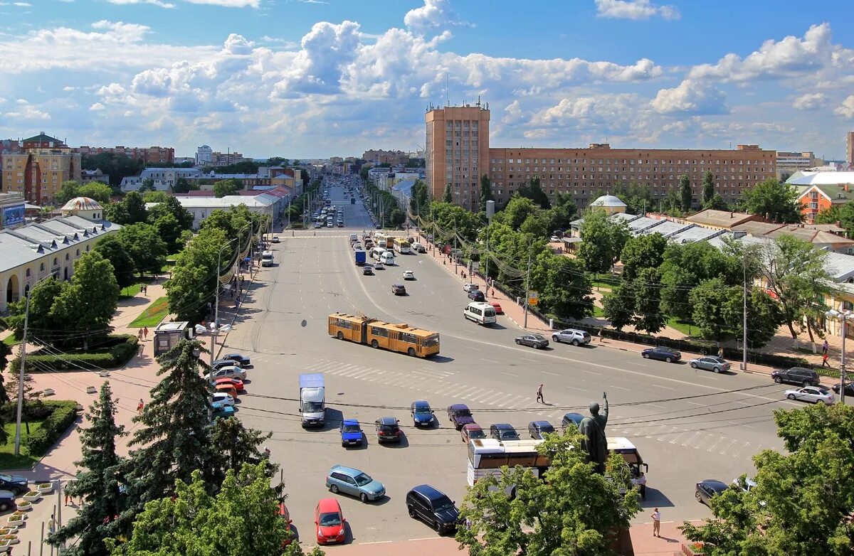 Площадь ленина рязань фото Ryazan - Trolleybus Lines and Infrastructure - Photo - Urban Electric Transit