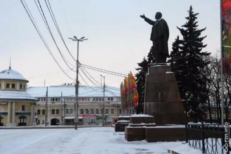 Площадь ленина рязань фото Площадь Ленина в Рязани предложили переименовать ￼ Площадь Ленина в Рязани хотят