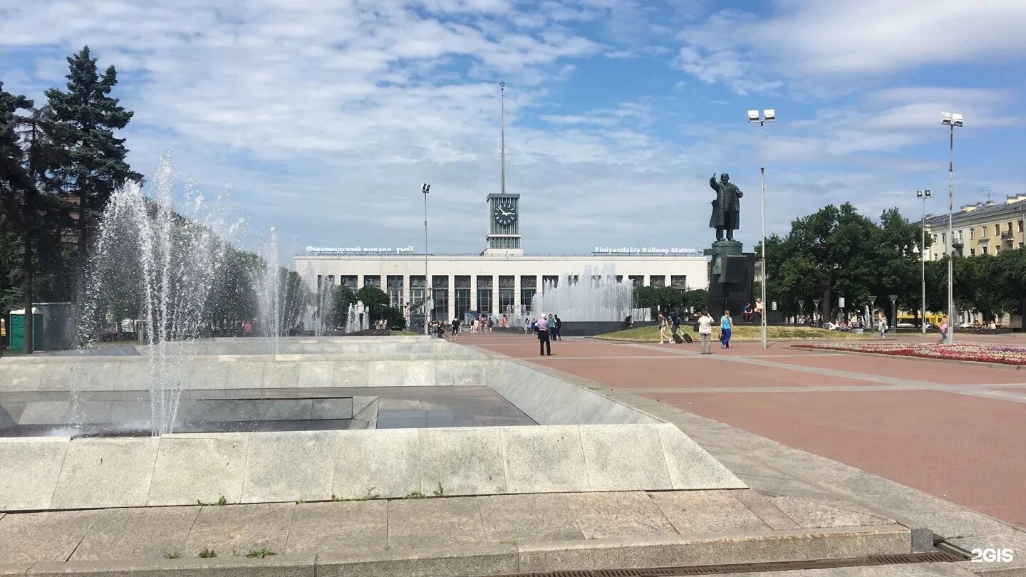 Площадь ленина санкт петербург фото Площадь ленина финляндский вокзал - фото