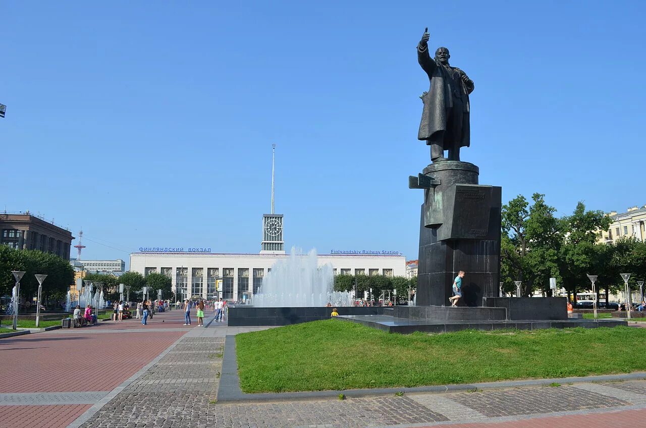 Площадь ленина санкт петербург фото Фонтан на площади Ленина в Санкт-Петербурге: информация и фото, где находится Фо