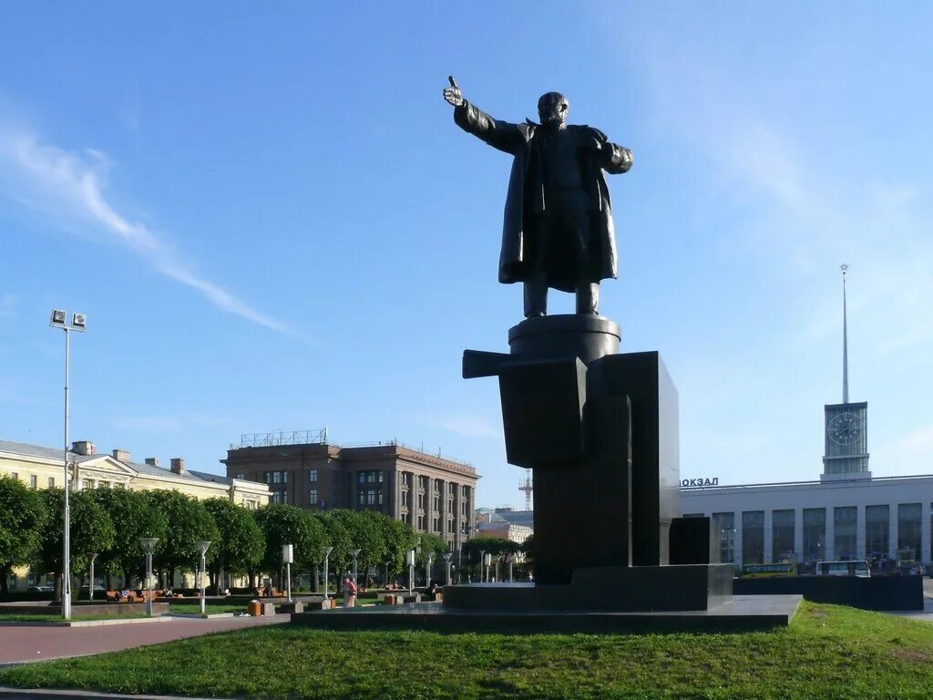 Площадь ленина санкт петербург фото Leninin patsas, monument, memorial, Russia, Saint Petersburg, Lenina Square - Ya