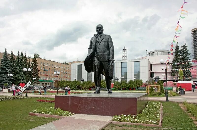 Площадь ленина щелково фото Площадь ленина в щелково