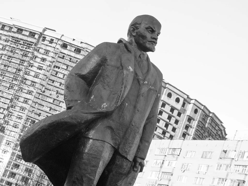 Площадь ленина щелково фото Ленин из Щелково" ("Lenin of Schyolkovo") Monument to Len. Flickr
