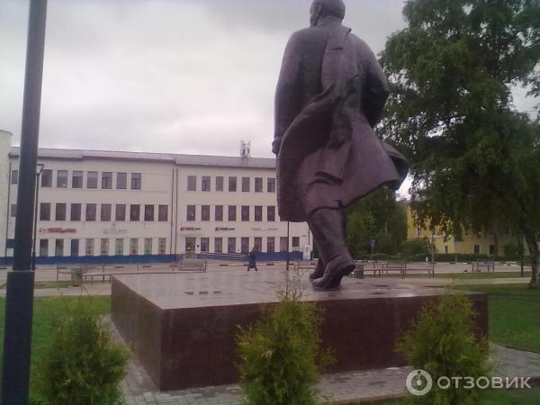 Площадь ленина щелково фото Отзыв о Памятник В. И. Ленину на площади Ленина (Россия, Щелково) "И Ленин такой