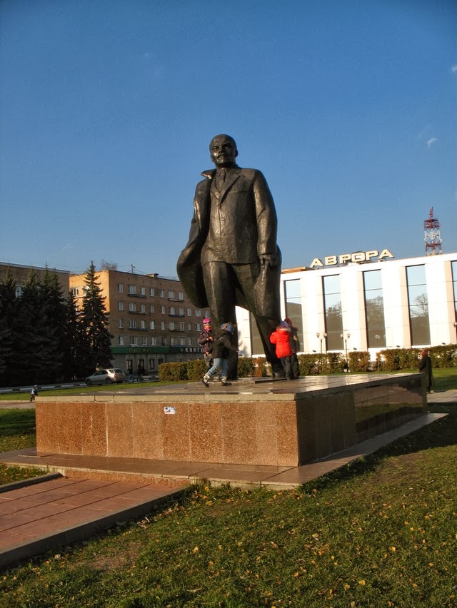 Площадь ленина щелково фото Подмосковный краевед: Памятники В.И. Ленину в Щёлковском районе Подмосковья