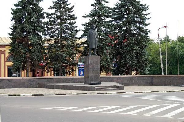 Площадь ленина серпухов фото Площадь Ленина - Серпухов Ленин