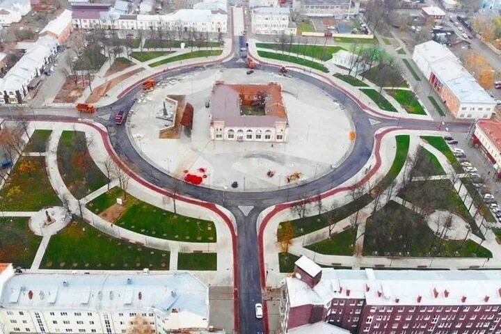 Площадь ленина серпухов фото Один из лучших в мире архитектурных порталов оценил площадь в Серпухове - МК Сер