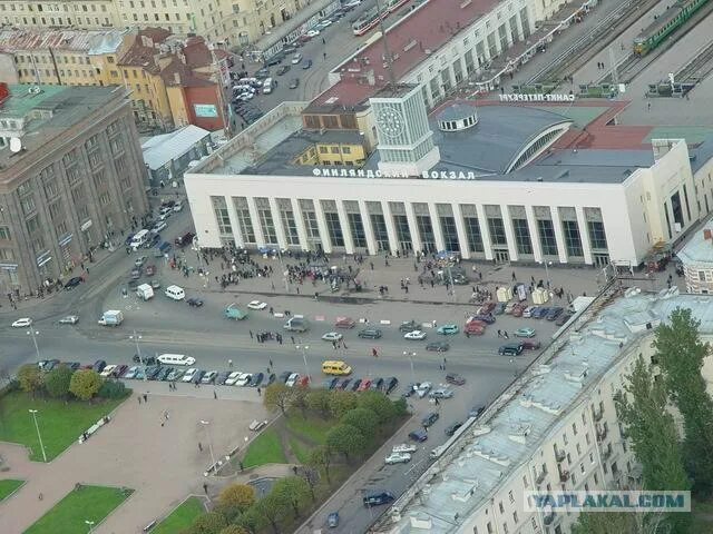 Площадь ленина спб фото Санкт-Петербург с высоты птичьего полета! - ЯПлакалъ