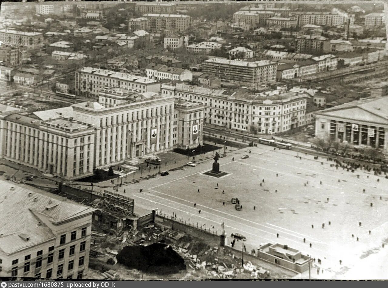 Площадь ленина старое фото Трамвай на площади - Retro photos