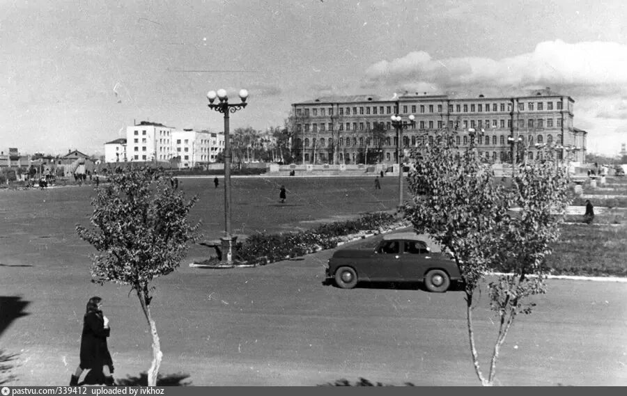 Площадь ленина старое фото Хабаровск - Хабаровский край. История одной площади. КОЛЕСИМ ПО КРАЮ Дзен