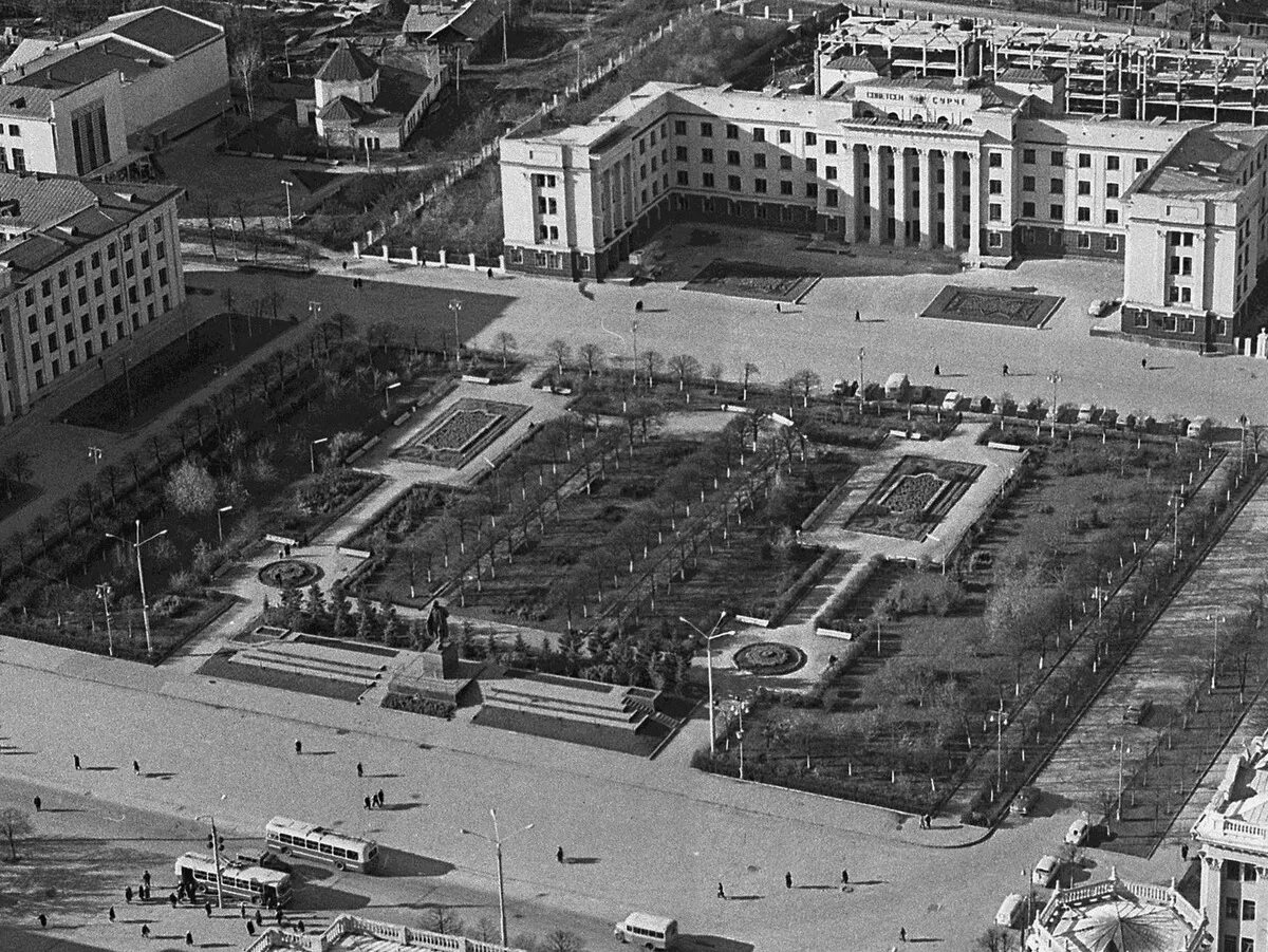Площадь ленина старое фото Площадь Ленина, 1969 год