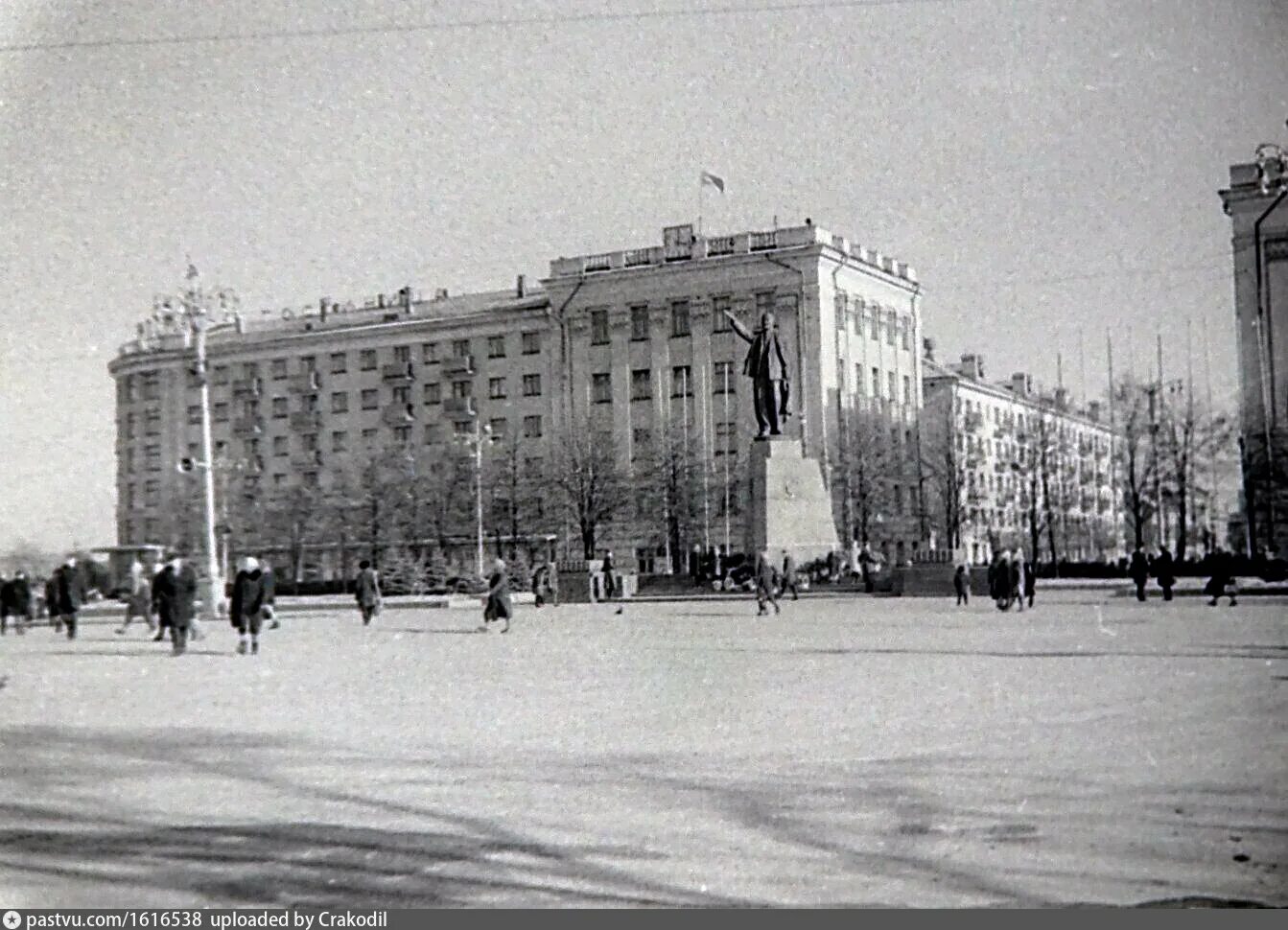 Площадь ленина старое фото Площадь Ленина, памятник В. И. Ленину - Retro photos