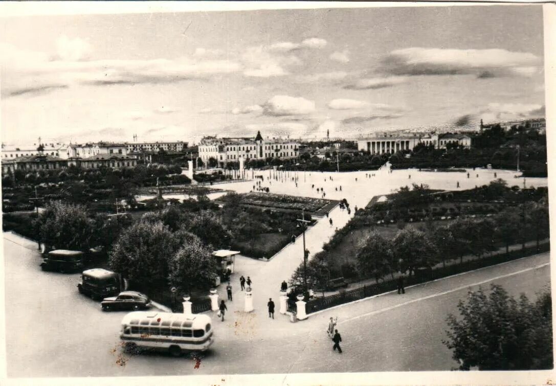 Площадь ленина старое фото Площадь Ленина, 60-е
