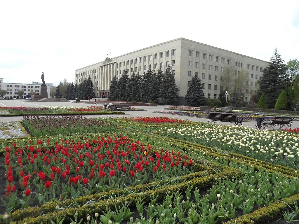 Площадь ленина ставрополь фото Ставрополь -площадь им. Ленина, апрель 2013г. - Фотография - Город