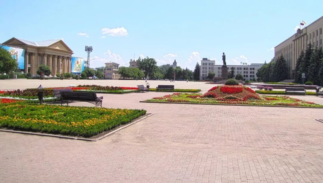 Площадь ленина ставрополь фото Площадь имени В.И. Ленина, Ставропольский край, г. Ставрополь, ул. Дзержинского,