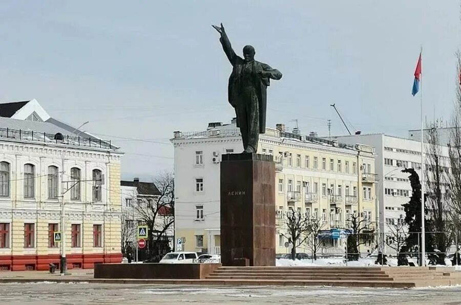Площадь ленина тамбов фото Площадь Ленина в Тамбове переименовывать не будут ИА "ОнлайнТамбов.ру"