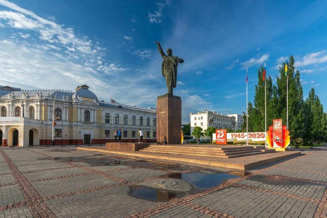 Площадь ленина тамбов фото В Тамбове отказались переименовывать площадь В. Ленина " Тамбов-информ - новости