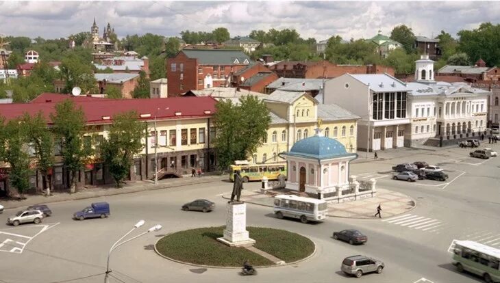 Площадь ленина томск фото Небольшая парковка появится на площади Ленина в Томске к августу - РИА Томск