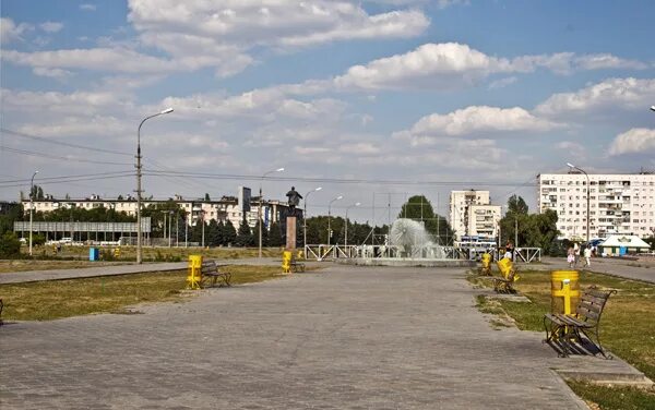Площадь ленина волжский фото Площадь Ленина в г. Волжский