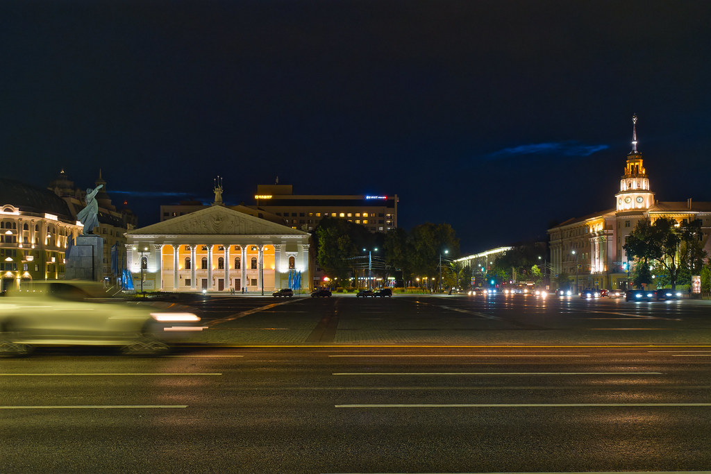 Площадь ленина воронеж фото Voronezh 17 Russia. Voronezh. Lenin Square Россия. Воронеж. Flickr
