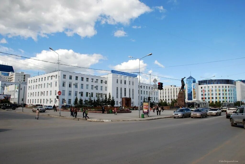 Площадь ленина якутск фото ЯКУТСК: kitv - ЖЖ