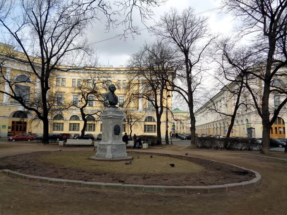 Площадь ломоносова фото Ломоносовская площадь